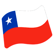 Imagen pequeña de la bandera de Chile.